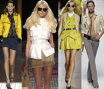 На фото Мода, лето - 2012 : Just Cavalli, Versace