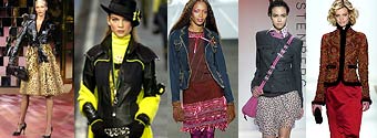 Dolce&Gabbana, Anna Sui, Сhanel, Diane von Furstenberg, Missoni