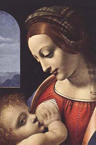 Мадонна Литта, Леонардо да Винчи. Madonna Litta, Leonardo da Vinci