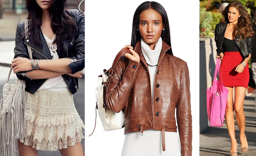 5 причин популярности женских кожаных курток с мехом стильные теплые модные модели