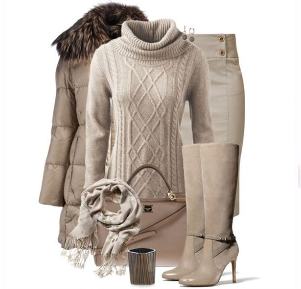 Как одеться стильно зимой