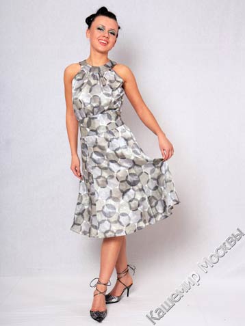 Лето - 2010. Модное шелковое платье. Женская модная одежда