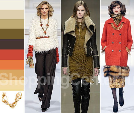 Мода. Зима 2022. Модные цвета. Фото