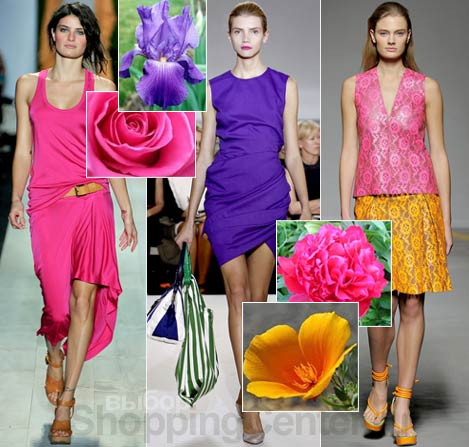 Мода 2023: модные цвета. Фото одежды модных цветов