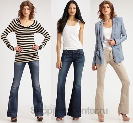 Модные джинсы 2024, фото