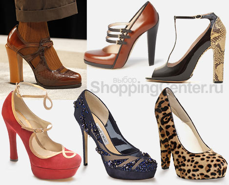 Модная обувь 2023. Модные женские туфли на каблуке