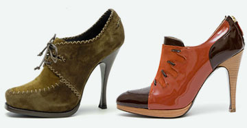 Женская обувь: ботинки, ботильоны. Фото