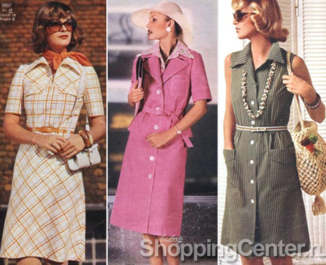 платья в стиле 70 80 х годов