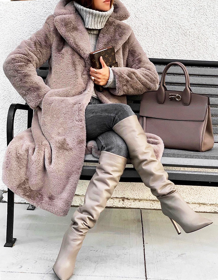Как выглядеть стильно зимой? - магазин женской одежды Mezzatorre