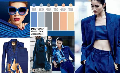 Классический синий – 16 фото, с чем носить модный цвет