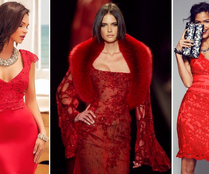 Красное платье: кому подходит и с чем его носить