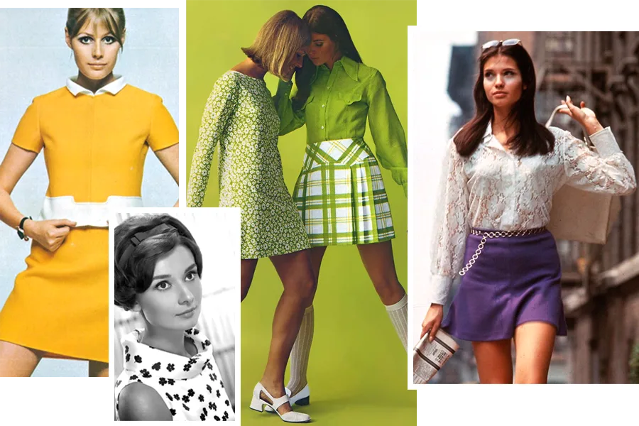 Мода и стиль 60-х годов: одежда, платья, макияж