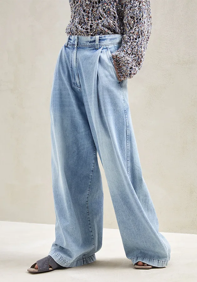 Широкие джинсы, Brunello Cucinelli