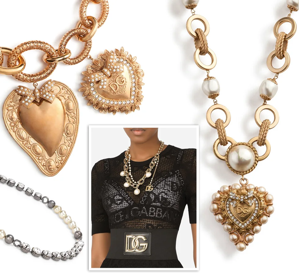 Модные украшения Dolce & Gabbana