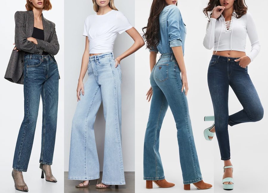 Модели женских джинсов по названиям