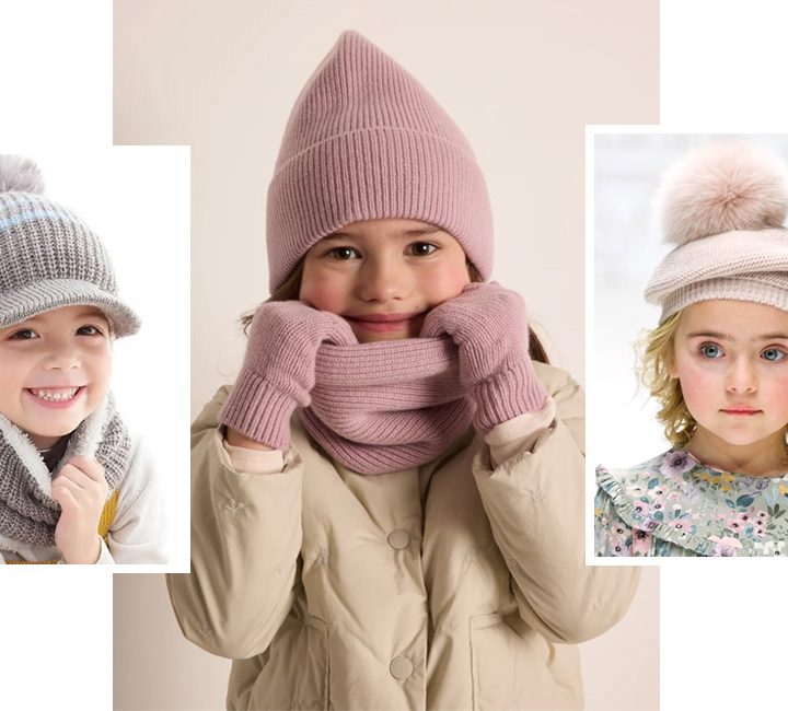 Детские шапки: какие выбрать и с чем носить