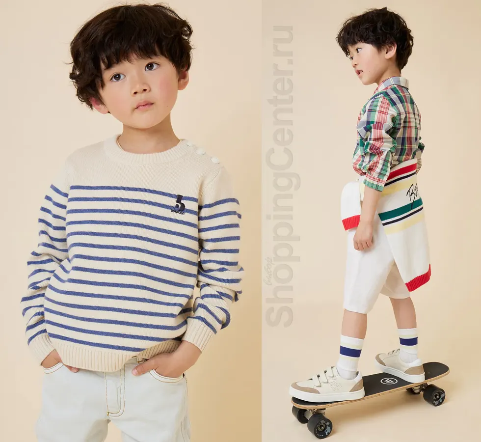 Мода для детей, одежда для мальчиков из коллекции Bonpoint