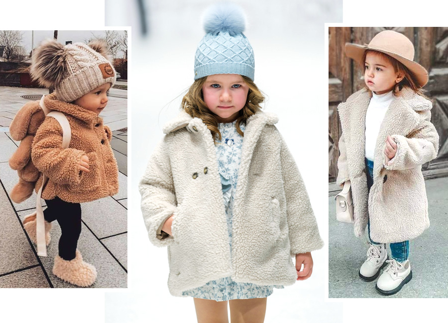 Зимняя детская мода