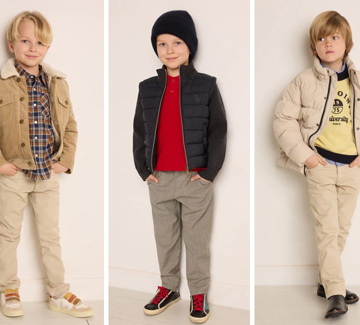 Детская мода для мальчиков на осень