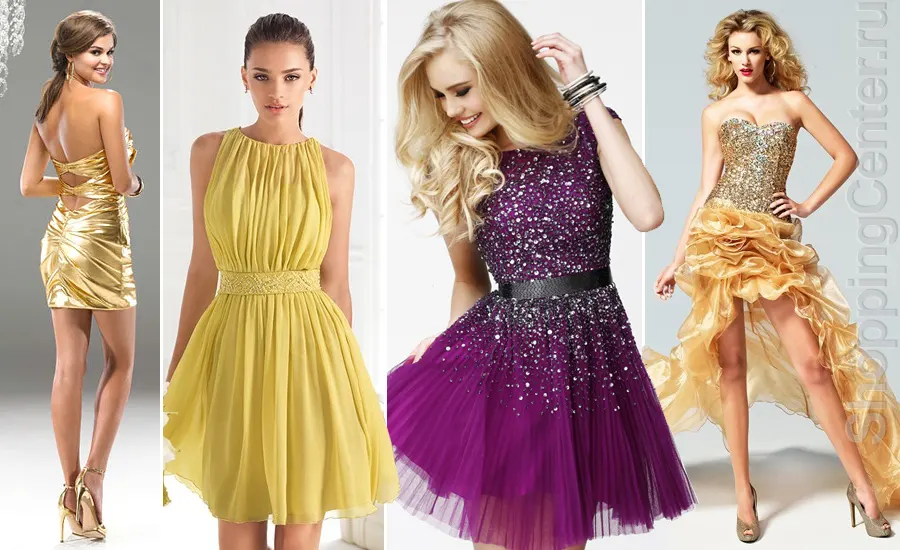 Какой выбрать цвет новогоднего платья